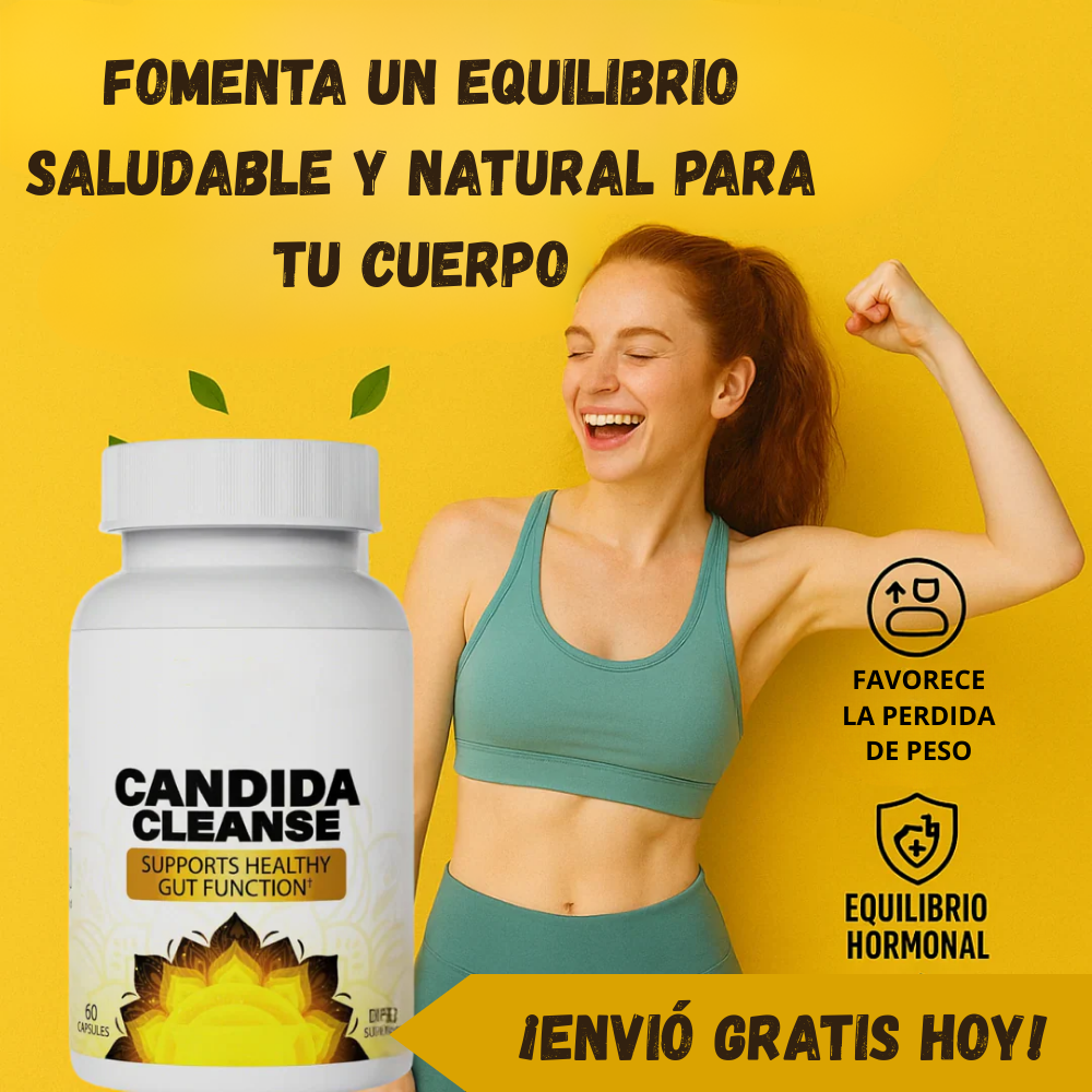 🌿CÁNDIDA CLEANSE ORIGINAL | 60 CÁPSULAS🌿