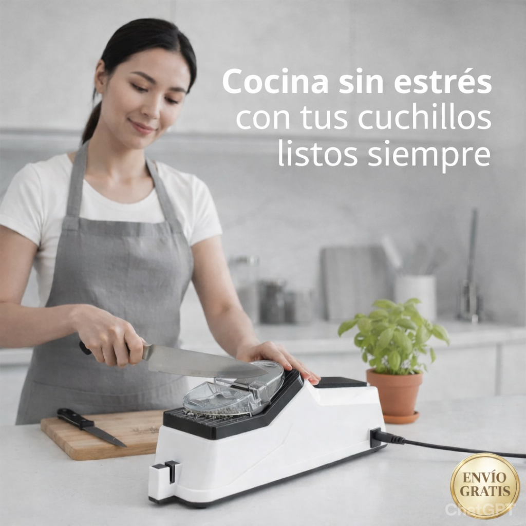 Máquina Afiladora Eléctrica Rápida y Segura