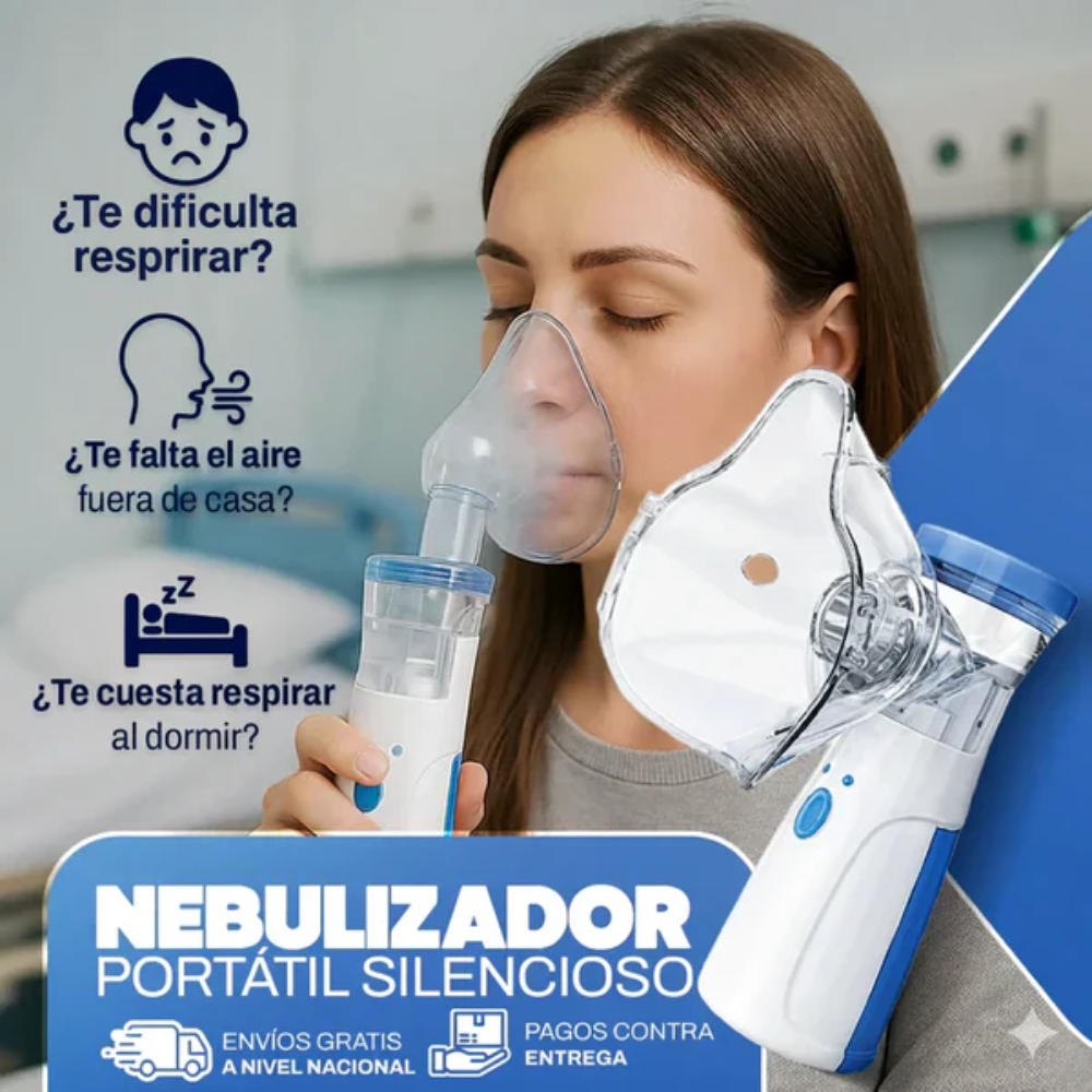 Nebulizador Portátil Niños/Adultos