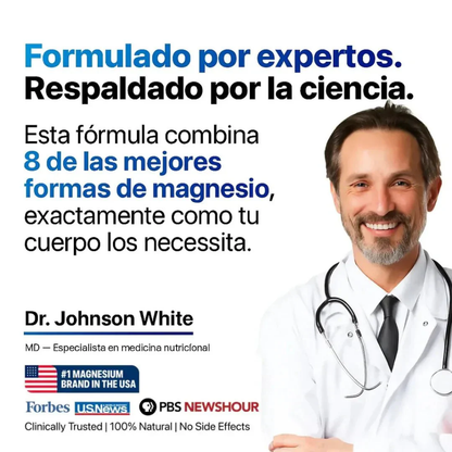 Magnesio Complex 8 en 1 - 60 Cáps