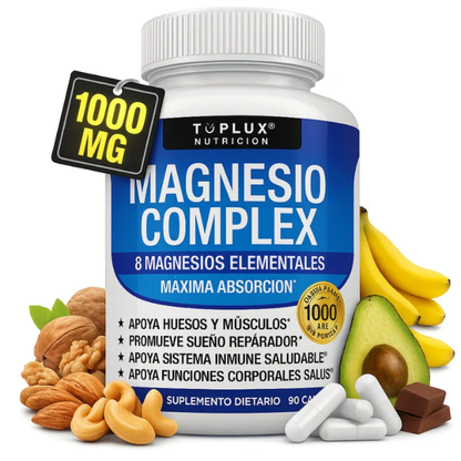 Magnesio Complex 8 en 1 - 60 Cáps