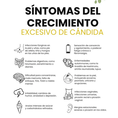 🌿CÁNDIDA CLEANSE ORIGINAL |  60 CÁPSULAS🌿